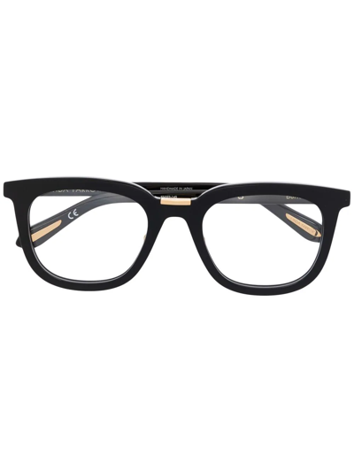 Linda Farrow Burton Square-frame Glasses In Black