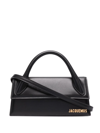 Jacquemus Shoulder Bags With Detachable Strap And Top Handle In Black
