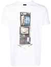 PS BY PAUL SMITH TV-PRINT T-SHIRT
