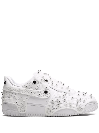 Nike X Swarovski Air Force 1 Low-top Sneakers In White