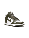 Nike Kids' Dunk High "cargo Khaki" Sneakers In White,cargo Khaki