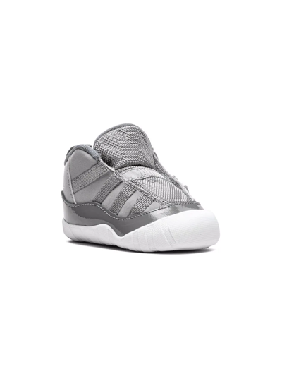 Jordan Babies'  11 Logo Sneakers In Grey