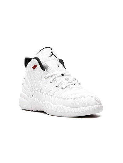 Jordan Kids'  12 Retro Sneakers In White