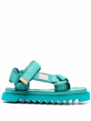 Marsèll X Suicoke Depa Touch-strap Sandals In Blue