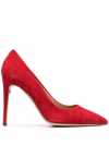 Ferragamo Womens Red Other Materials Pumps In Red