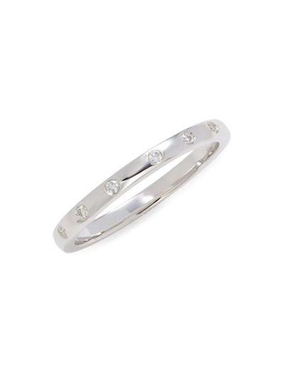 Saks Fifth Avenue Women's 14k White Gold & Diamond Ring