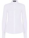 Dolce & Gabbana Long-sleeve Button-fastening Shirt In Weiss