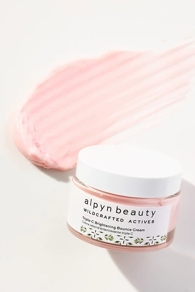 Alpyn Beauty Triple Vitamin C Brightening Bounce Cream In Pink