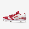 Nike Men's React Vapor Ultrafly Elite 4 Baseball Cleat In University Red,bright Crimson,white
