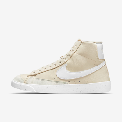 Nike Blazer Mid '77 Next Nature Women's Shoes In Light Orewood Brown,white