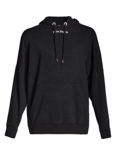 Palm Angels Classic Logo Over Hoodie - Atterley In Nero