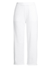 EILEEN FISHER WOMEN'S CROPPED STRAIGHT trousers