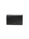 CHIARA BONI WOMEN'S ELENA LEATHER CHAIN-STRAP CLUTCH