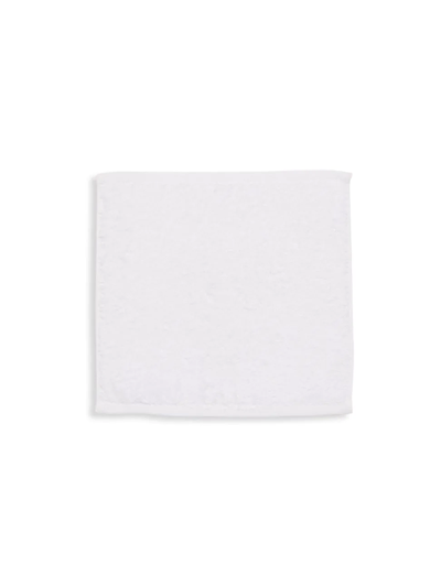 Sferra Sarma Cotton Washcloth In White