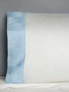 Sferra K3 Shogun Ikat 2-piece Pillowcase Set In Ivory/blue