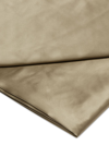 Gingerlily Signature Silk Flat Sheet In Sand