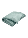 Gingerlily Signature Silk Duvet Cover In Teal