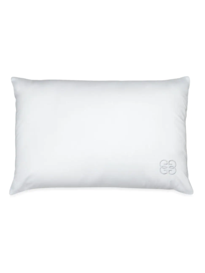 Gingerlily Silk Pillow In White