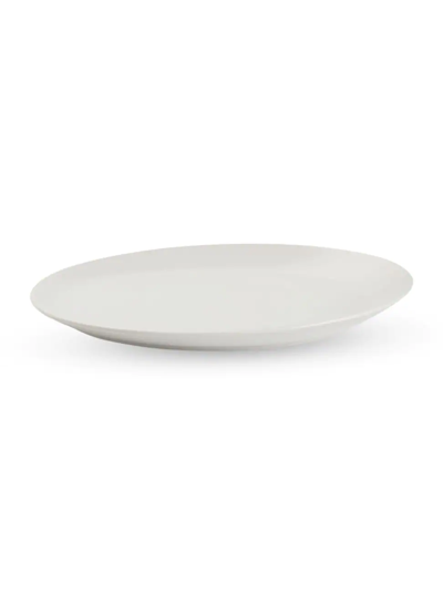 Nambe Orbit Stoneware Platter In White