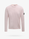 Stone Island Sweater In Pink