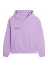 Pangaia Womens 365 Heavyweight Soft Organic Cotton Hoodie In Purple