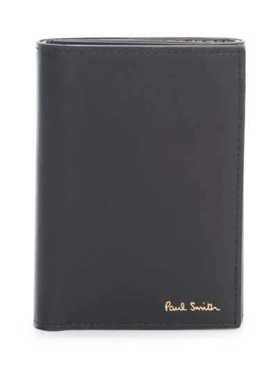Paul Smith Logo Detailed Cardholder In Black