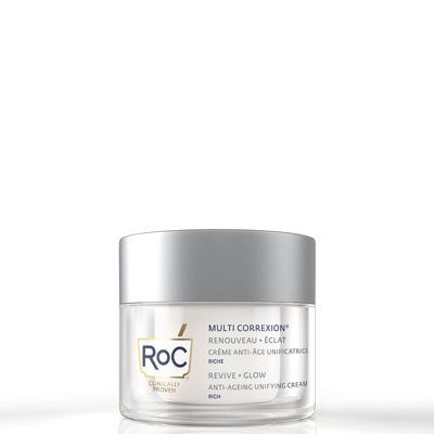 Roc Skincare Roc Multi Correxion Revive And Glow Anti-ageing Unifying Cream Rich 50ml