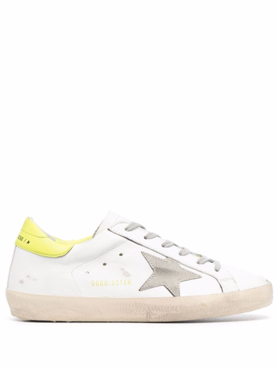 Golden Goose Women's  White Leather Sneakers