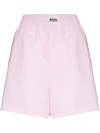 Natasha Zinko Elasticated-waist Boxer Shorts In Rosa