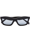 Totême The Classics Square-frame Sunglasses In Schwarz