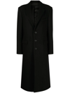 Wardrobe.nyc Black Single-breasted Coat In Schwarz