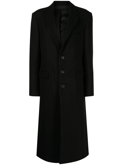 Wardrobe.nyc Black Single-breasted Coat