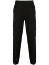 Les Tien Straight-leg Cotton Sweatpants In Schwarz