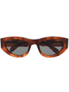 Retrosuperfuture Marni Tortoiseshell Sunglasses In Braun