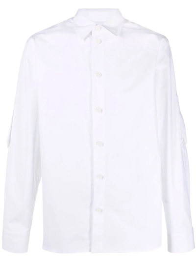 Bottega Veneta 排扣长袖衬衫 In White