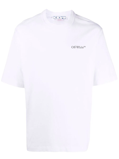 Off-white Caravaggio Painting Short-sleeve T-shirt In Weiss