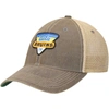 LEGACY ATHLETIC grey UCLA BRUINS LEGACY POINT OLD FAVORITE TRUCKER SNAPBACK HAT