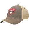 LEGACY ATHLETIC GRAY UTAH UTES LEGACY POINT OLD FAVORITE TRUCKER SNAPBACK HAT