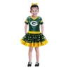 JERRY LEIGH GIRLS YOUTH GREEN GREEN BAY PACKERS TUTU TAILGATE GAME DAY V-NECK COSTUME