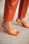 Jeffrey Campbell Mr. Big Heels In Orange