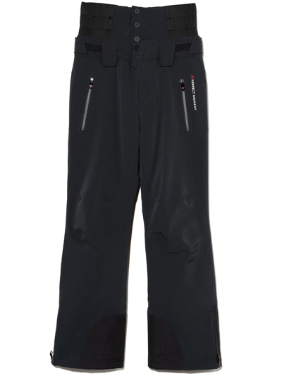 Perfect Moment Kids' High-waisted Ski Trousers In Black