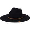 New Era Women's  Black Seattle Seahawks Willow Wide Brim Fedora In Black