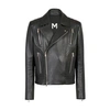 Balmain Zip-fastening Biker Jacket In Noir
