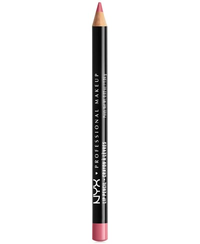 Nyx Professional Makeup Slim Lip Pencil Creamy Ling-lasting Lip Liner In Sand Pink