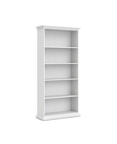 Tvilum Sonoma 5 Shelf Bookcase In White