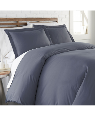 Southshore Fine Linens Ultra Soft Modern Duvet Cover And Sham Set, Queen In Blue