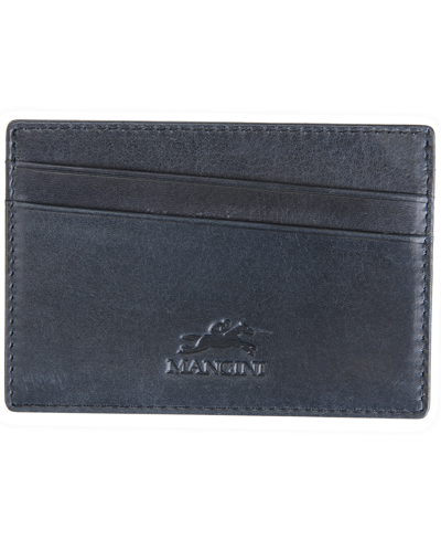 Mancini Men's Monterrey Collection Credit Card Case In Black