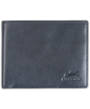 MANCINI MEN'S BELLAGIO COLLECTION BIFOLD WALLET WITH COIN POCKET