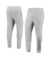 MSX BY MICHAEL STRAHAN MEN'S MSX BY MICHAEL STRAHAN HEATHERED GRAY GREEN BAY PACKERS JOGGER PANTS