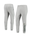 Msx By Michael Strahan Men's  Heathered Gray Green Bay Packers Jogger Pants In Heathered Gray